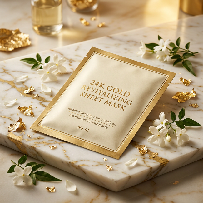 AurorGold Revitalizing Glow Sheet Mask