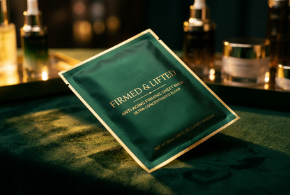 Aurum Firming Sheet Mask - Angled Luxury Shot