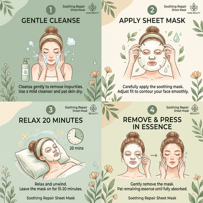 How to Use - 4 Step CalmaBotanica Guide
