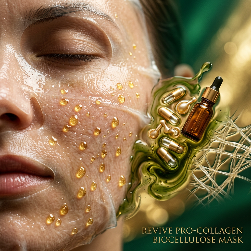 Gold Peptide Essence Detail - Biocellulose Sheet Mask