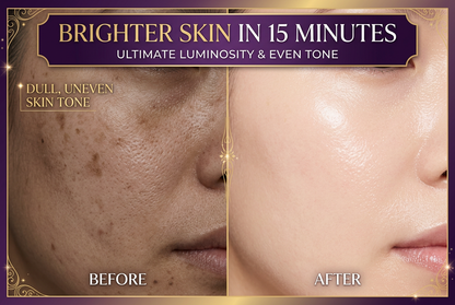 Before and After Brightening Transformation