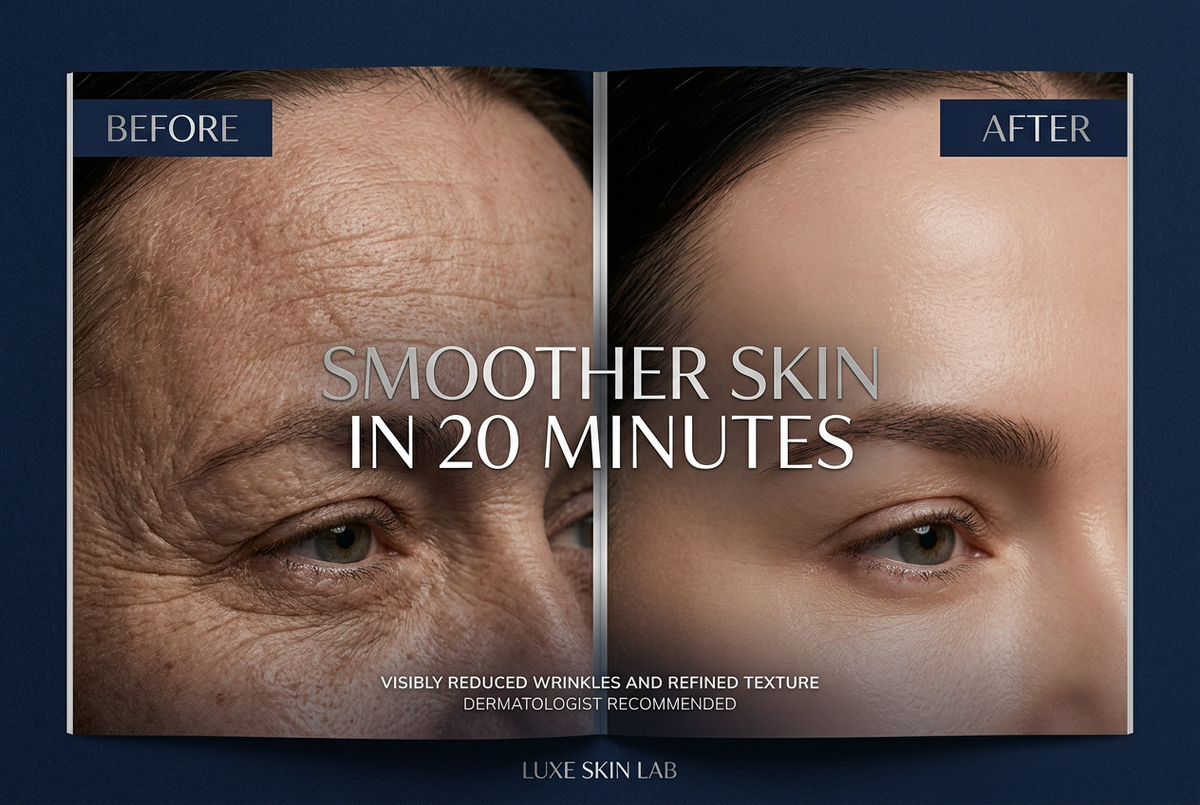 Before and After Fine Line Smoothing Transformation