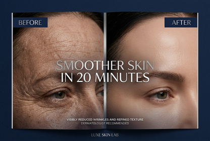 Before and After Fine Line Smoothing Transformation