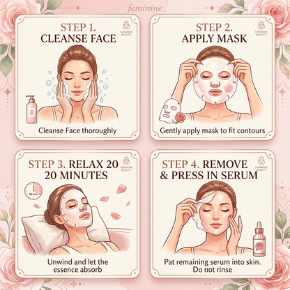How to Use - RoseBloom 4 Step Ritual