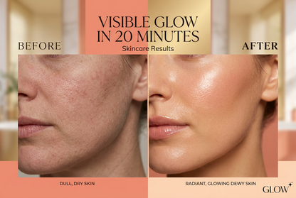 Before and After Glow Transformation